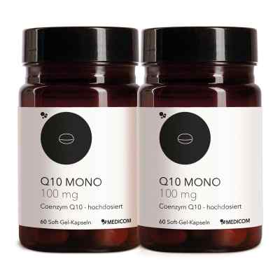 Q10 Mono 100 mg Weichkapseln 2X60 stk von MEDICOM Pharma GmbH PZN 15385572