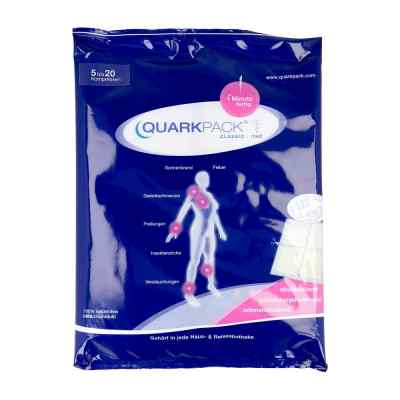 Quarkpack Kompresse bei Entzündungen 5X4 stk von Quarkpack GmbH PZN 06434863