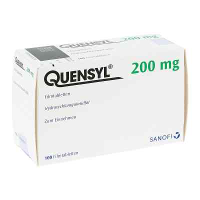 Quensyl 200mg 100 stk von Sanofi-Aventis Deutschland GmbH PZN 04596863