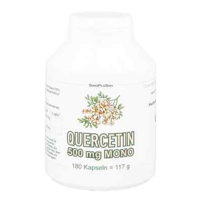 Quercetin 500 mg Mono Kapseln 180 stk von SinoPlaSan GmbH PZN 16838194