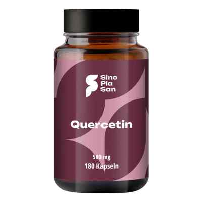 Quercetin 500 mg Mono Kapseln 180 stk von SinoPlaSan GmbH PZN 16838194