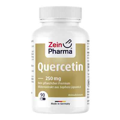Quercetin Kapseln 250 mg 90 stk von Zein Pharma - Germany GmbH PZN 09100329