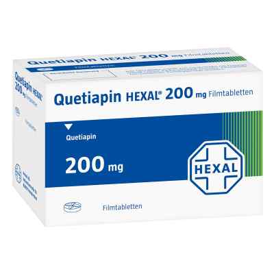 Quetiapin Hexal 200 mg Filmtabletten 100 stk von Hexal AG PZN 09339266