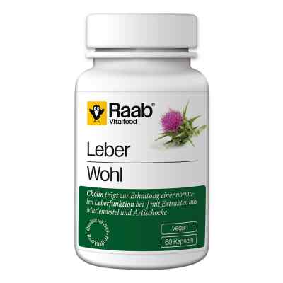 Raab Vitalfood Leberwohl Kapseln 60 stk von Raab Vitalfood GmbH PZN 19304688