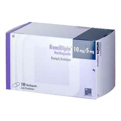 Ramidipin 10 mg/5 mg Hartkapseln 100 stk von TAD Pharma GmbH PZN 12520590