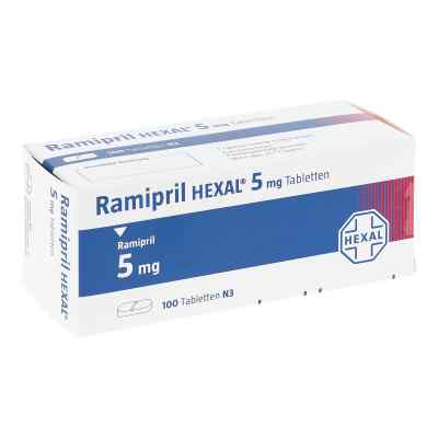 Ramipril HEXAL 5mg 100 stk von Hexal AG PZN 00761271