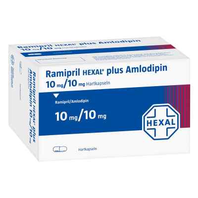 Ramipril Hexal plus Amlodipin 10 mg/10 mg Hartkps. 100 stk von Hexal AG PZN 09635208