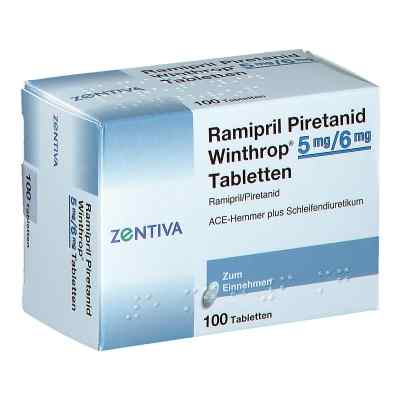 Ramipril Piretanid Winthrop 5/6 mg Tabletten 100 stk von Zentiva Pharma GmbH PZN 04579669