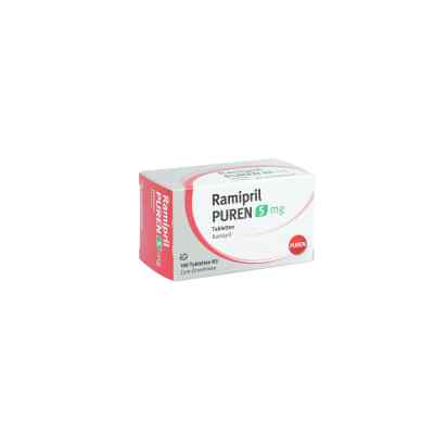 Ramipril Puren 5 mg Tabletten 100 stk von PUREN Pharma GmbH & Co. KG PZN 09313249