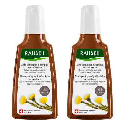 Rausch Anti-Schuppen-Shampoo Mit Huflattich 2x200 ml von RAUSCH (Deutschland) GmbH PZN 08104895
