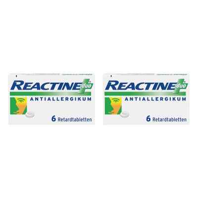 Reactine® duo Allergietabletten 2x6 stk von Kenvue Germany GmbH (OTC) PZN 08104683