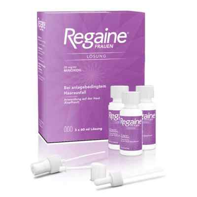 Regaine Frauen Lösung mit Minoxidil bei erblichem Haarausfall