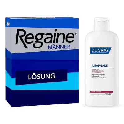 Regaine® Männer Lösung (3x60 ml) + Ducray Anaphase Shampoo 1 Set von  PZN 08107516
