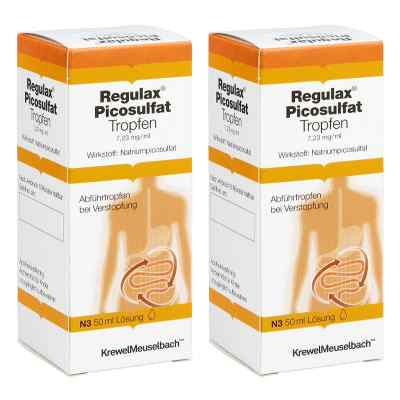 Regulax Picosulfat Tropfen 2x50 ml von HERMES Arzneimittel GmbH PZN 08104566