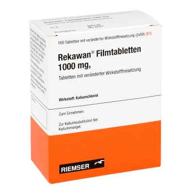Rekawan Filmtabletten 1000 mg 2X50 stk von Esteve Pharmaceuticals GmbH PZN 11142559