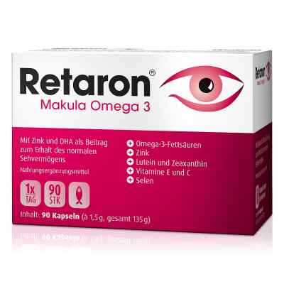 Retaron Makula Omega-3 Kapseln 90 stk von URSAPHARM Arzneimittel GmbH PZN 19642876