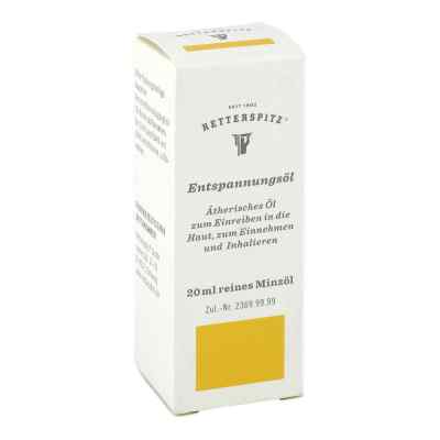 Retterspitz Entspannungsöl 20 ml von Retterspitz GmbH & Co. KG PZN 09442202
