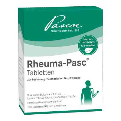 Rheuma Pasc Tabletten 100 stk von Pascoe pharmazeutische Präparate PZN 07439650