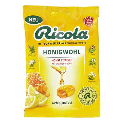 Ricola Honigwohl Zitrone Bonbons Beutel  68 g von MARVECS GmbH PZN 20023701