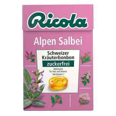 Ricola ohne Zucker Box Alpen Salbei Bonbons 50 g von  PZN 10943435