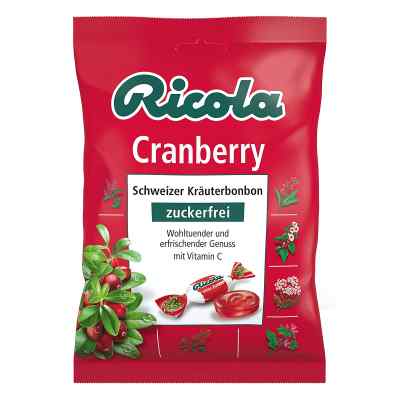 Ricola ohne Zucker Cranberry Bonbons 75 g von MARVECS GmbH PZN 09702011