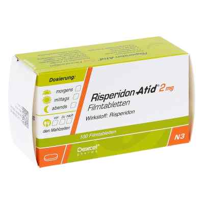 Risperidon Atid 2mg 100 stk von Dexcel Pharma GmbH PZN 05988996
