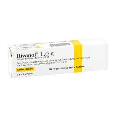 Rivanol 1,0g 5 stk von DERMAPHARM AG PZN 10056616