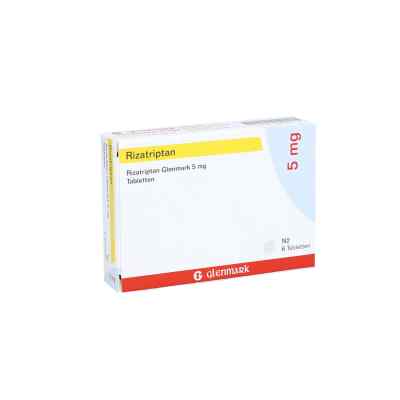 Rizatriptan Glenmark 5mg 6 stk von Glenmark Arzneimittel GmbH PZN 09947066
