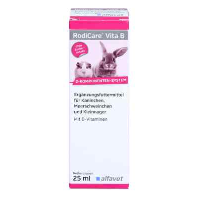 Rodicare Vita B für Kaninchen/Kleinnager/Meerschw. 25 ml von alfavet Tierarzneimittel GmbH PZN 11714487