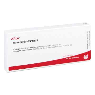 Roseneisen/ Graphit Ampullen 10X1 ml von WALA Heilmittel GmbH PZN 01752021