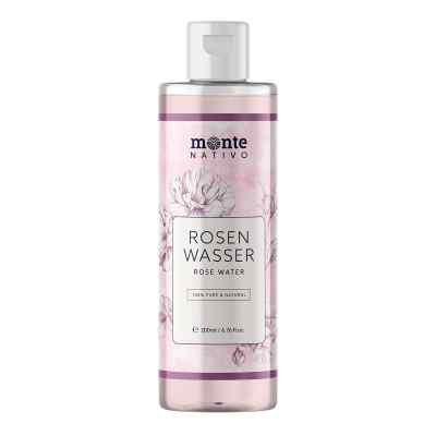 Rosenwasser 100% Rein Gesicht & Haar Monte Nativo 200 ml von Mediakos GmbH PZN 20349822