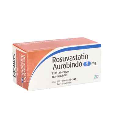 Rosuvastatin Aurobindo 5 mg Filmtabletten 100 stk von PUREN Pharma GmbH & Co. KG PZN 12868844