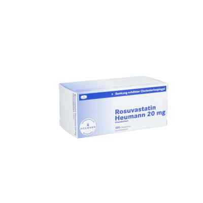 Rosuvastatin Heumann 20 mg Filmtabletten 100 stk von HEUMANN PHARMA GmbH & Co. Generica KG PZN 12397416