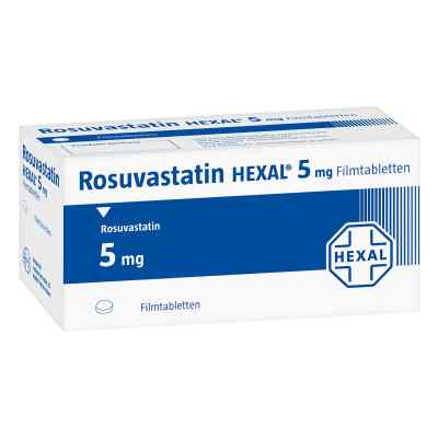 Rosuvastatin Hexal 5 Mg Filmtabletten 100 stk von Hexal AG PZN 17411434