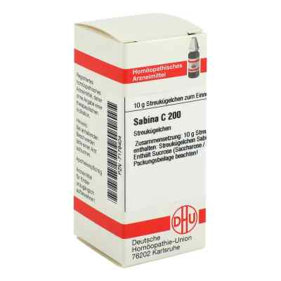Sabina C200 Globuli 10 g von DHU-Arzneimittel GmbH & Co. KG PZN 07179404