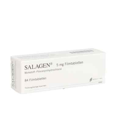 Salagen 5 mg Filmtabletten 84 stk von Merus Labs Luxco II S.a r.l. PZN 01276046
