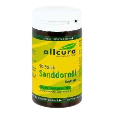 Sanddornöl Kapseln 90 stk von allcura Naturheilmittel GmbH PZN 07537944