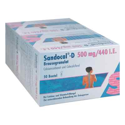 Sandocal-D 500/440 internationale Einheiten 100 stk von Hexal AG PZN 00848486
