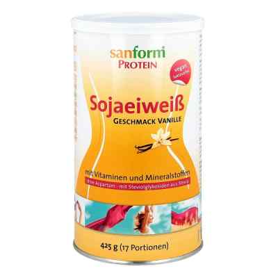 Sanform Protein Sojaeiweiss Vanille Pulver 425 g von NUTRICHEM DIäT + PHARMA GMBH PZN 03480354