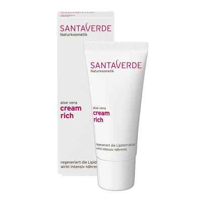 Santaverde Aloe Vera Creme rich 30 ml von SANTAVERDE GmbH PZN 04665044