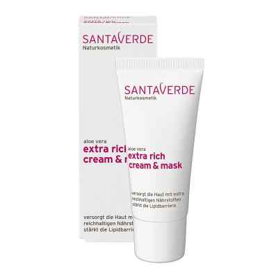 Santaverde Aloe Vera Extra rich mask 30 ml von SANTAVERDE GmbH PZN 09232315