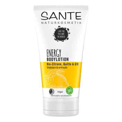 Sante Energy Bodylotion Bio-Zitrone, Quitte & Q10 150 ml von LOGOCOS Naturkosmetik GmbH & Co. KG PZN 19419291