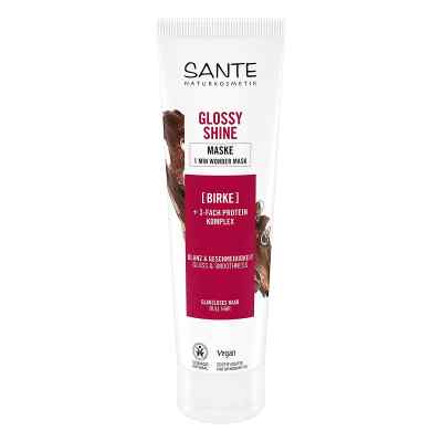 Sante Glossy Shine 1 Minute Wonder Maske 150 ml von LOGOCOS Naturkosmetik GmbH & Co. KG PZN 19419658