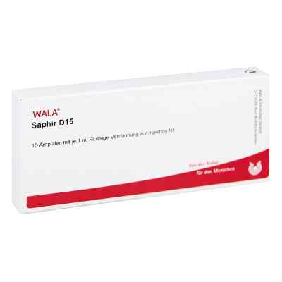 Saphir D15 Ampullen 10X1 ml von WALA Heilmittel GmbH PZN 03657077