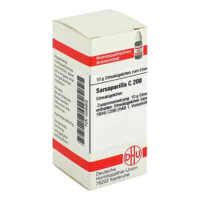 Sarsaparilla C200 Globuli 10 g von DHU-Arzneimittel GmbH & Co. KG PZN 04235800