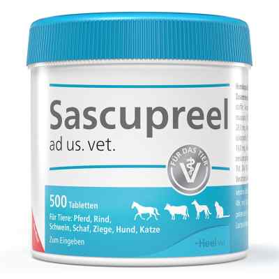 Sascupreel ad us. vet. Tabletten 500 stk von Biologische Heilmittel Heel GmbH PZN 16141116