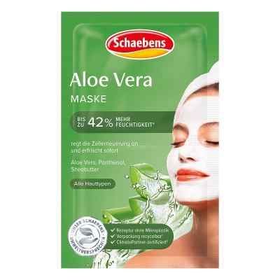Schaebens Aloe Vera Maske 1 stk von A. Moras & Comp. GmbH & Co. KG PZN 12146128