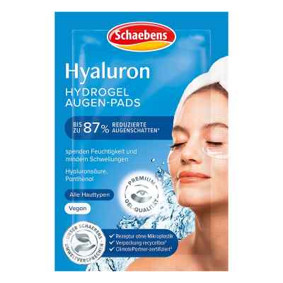 Schaebens Hyaluron Hydrogel Augen-pads 2 stk von A. Moras & Comp. GmbH & Co. KG PZN 18750486