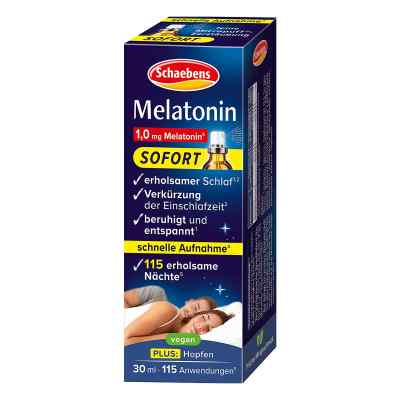 Schaebens Melatonin Sofort-Spray 30 ml von A. Moras & Comp. GmbH & Co. KG PZN 18302279