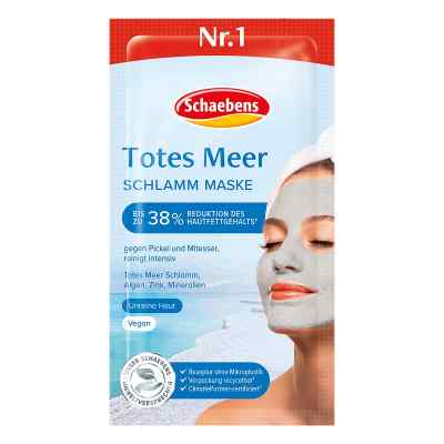 Schaebens Totes Meer Maske 1 stk von A. Moras & Comp. GmbH & Co. KG PZN 10830375